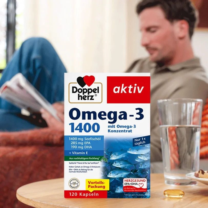 Doppelherz 雙心 深海魚油 Omega-3 1400